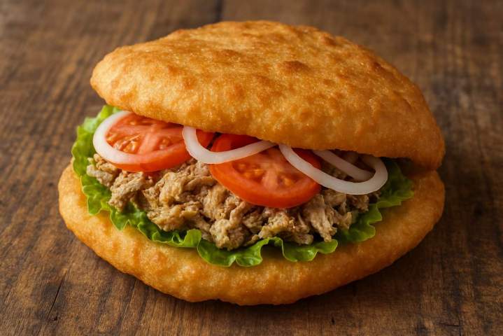 Savoureux bokit Guadeloupe